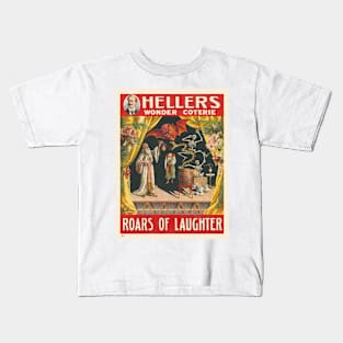 Hellers Wonder Coterie Vintage Poster Kids T-Shirt